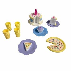 Vintage My Barbie Happy Family 1st Birthday Party Pizza Party